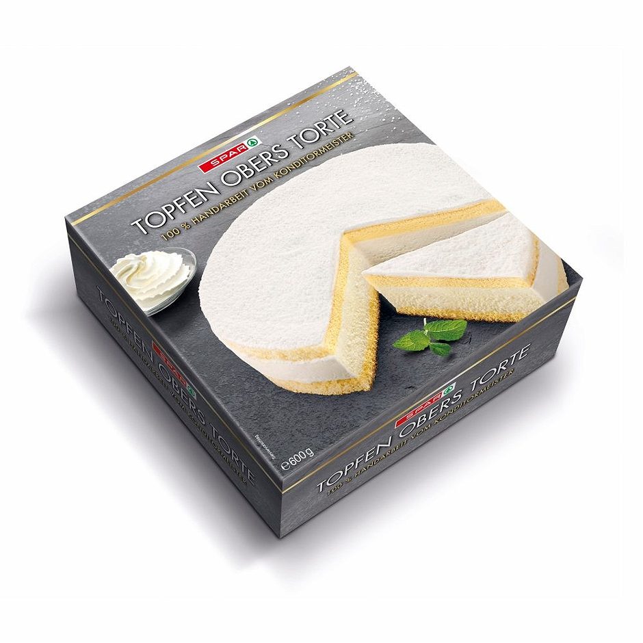 SPAR Obers Topfen Torte 600 G