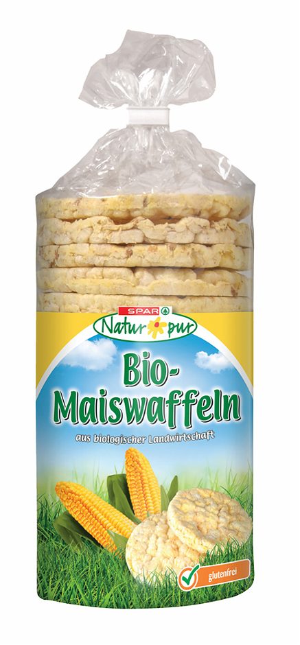 SPAR Natur*pur Bio-Maiswaffeln 110 G