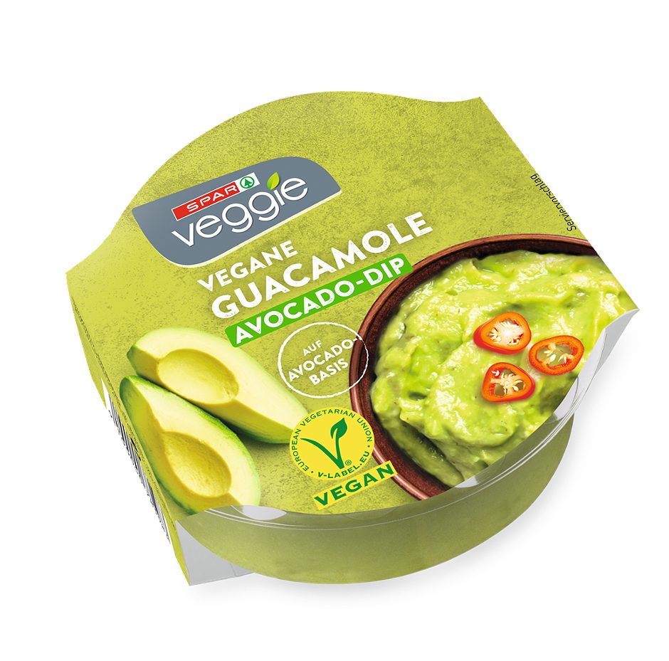 SPAR Veggie vegane Guacamole Avocado-Dip 150 G