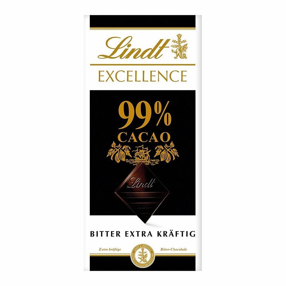 Lindt Excellence Bitter-Schokolade 99% Cacao 50 G