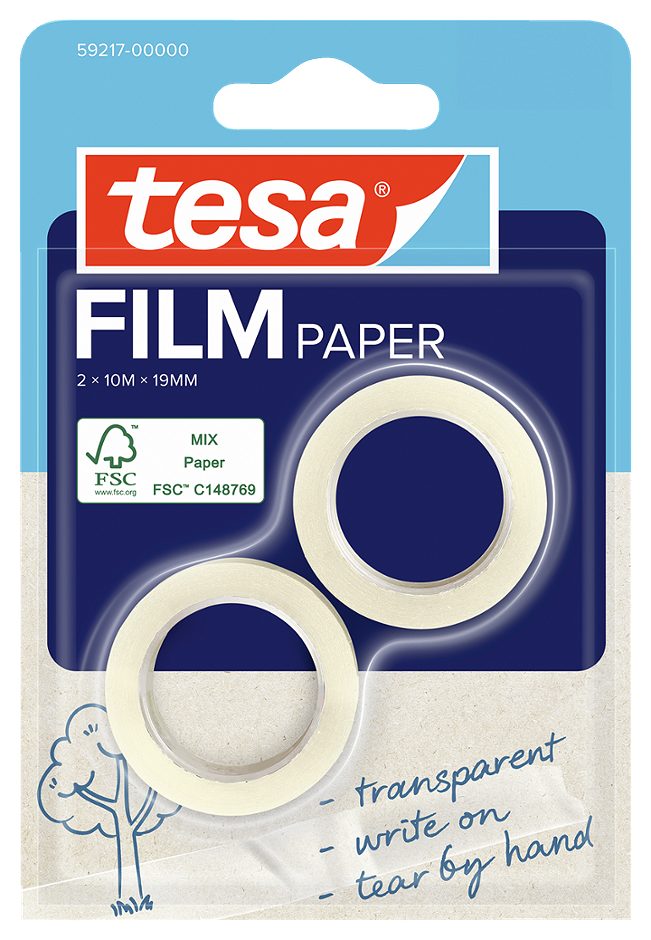 Tesa tesafilm® Paperbased 10m 2er