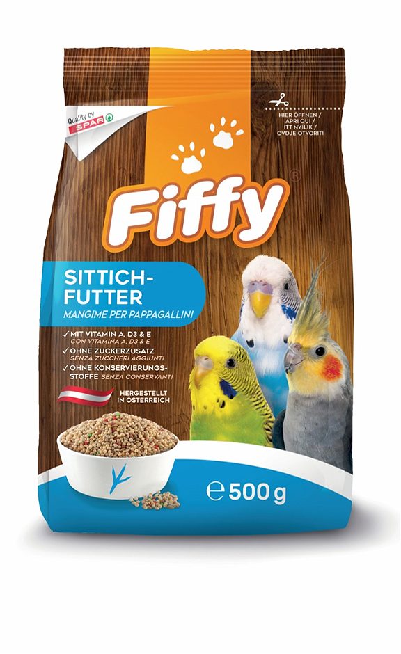 Fiffy Sittichfutter mit Jod 500 G