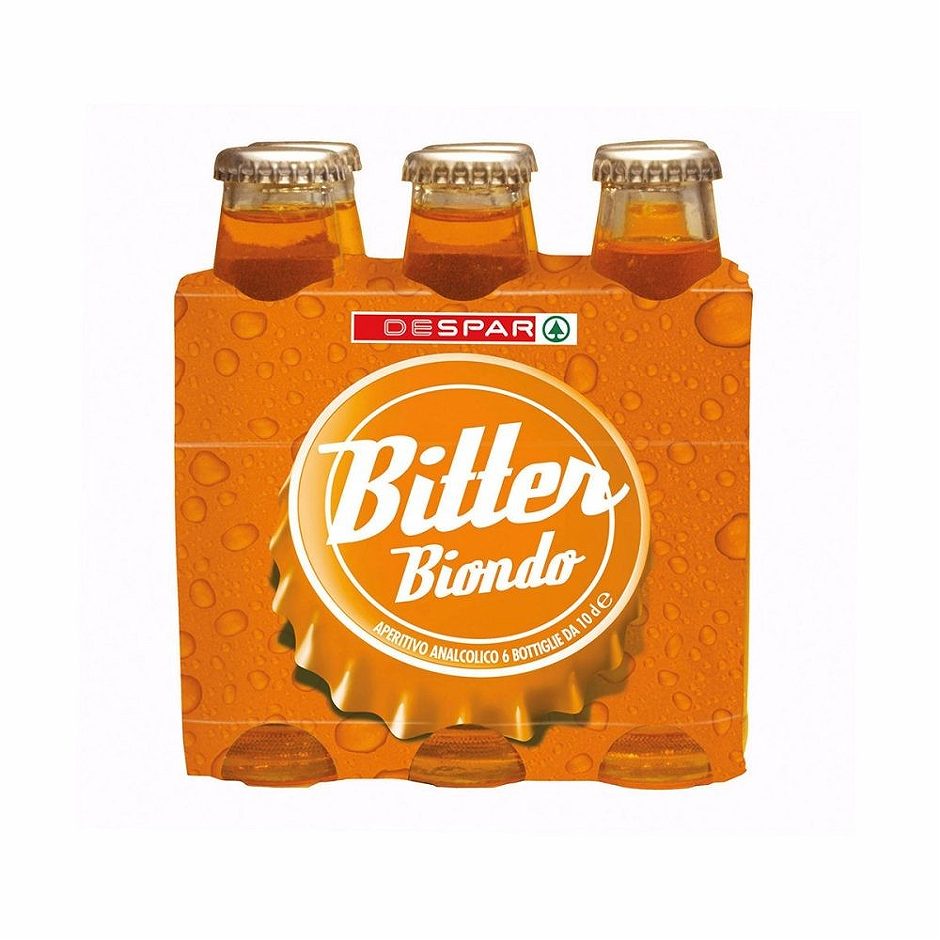 DESPAR Bitter Biondo alkoholfrei 0,6 L EINWEG ohne Pfand