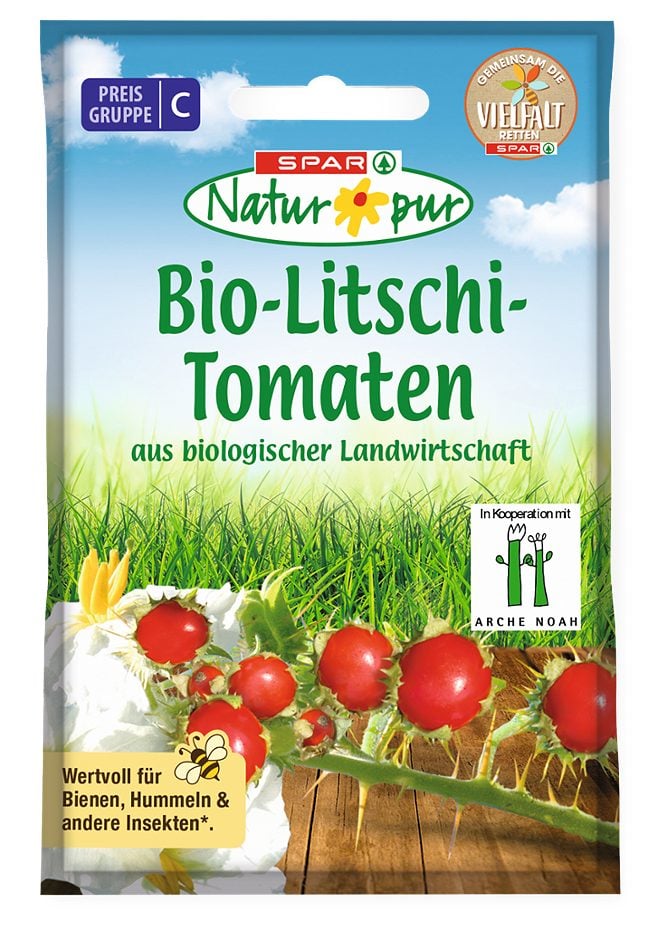 SPAR Natur*pur Saatgut Bio-Litschi-Tomate