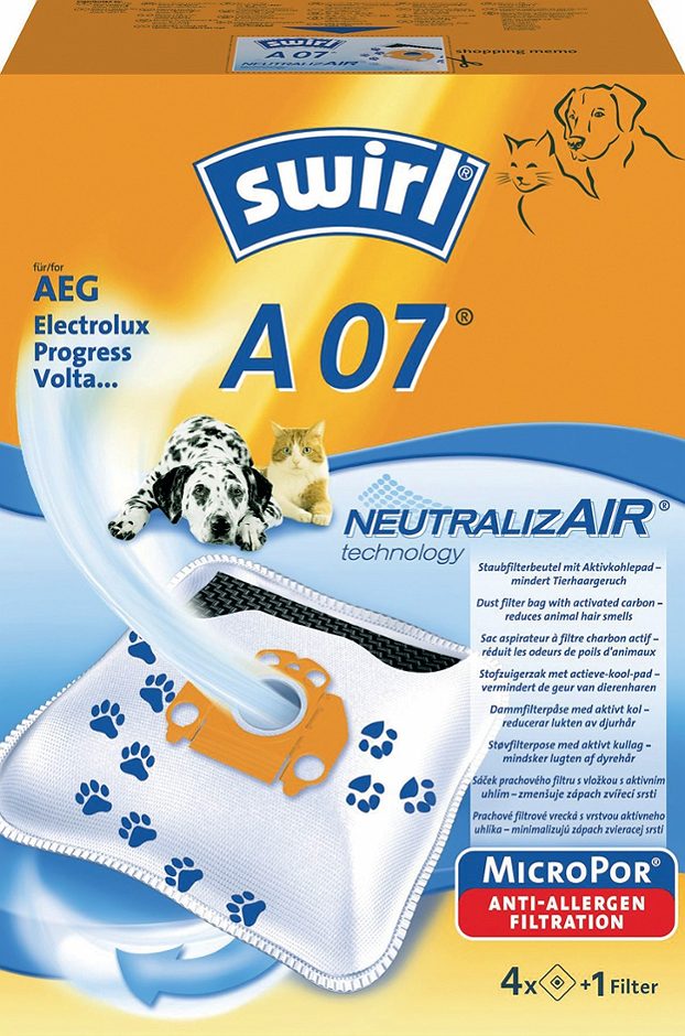 Swirl Staubsaugerbeutel A07/4