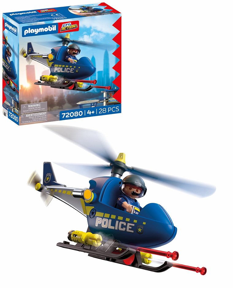 Playmobil Polizeihelikopter 72080