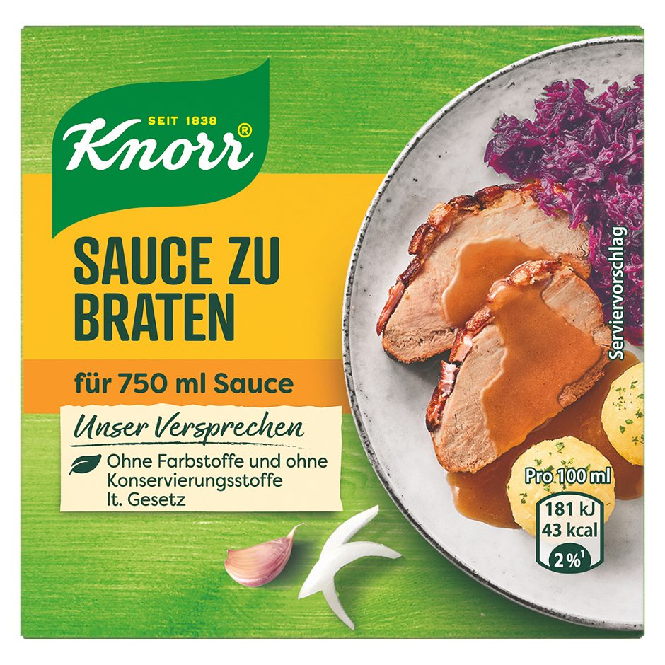 Knorr Sauce zu Braten 6 Würfel