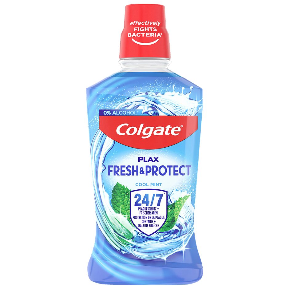 Colgate Plax Mundspülung Fresh & Protect / Cool Mint 500 ml