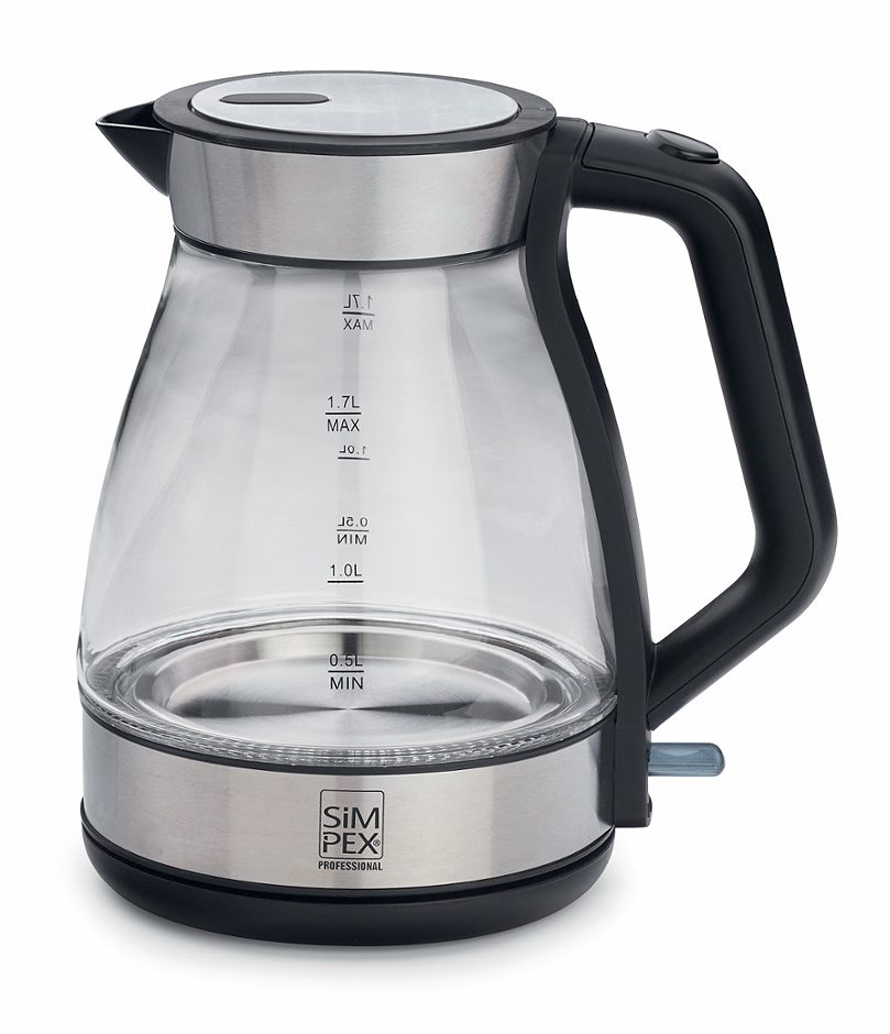 SIMPEX Professional Wasserkocher Glas