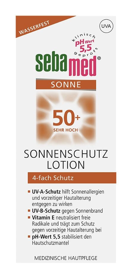 Sebamed Sonne Sonnenschutz Lotion LSF 50+ 150 ml
