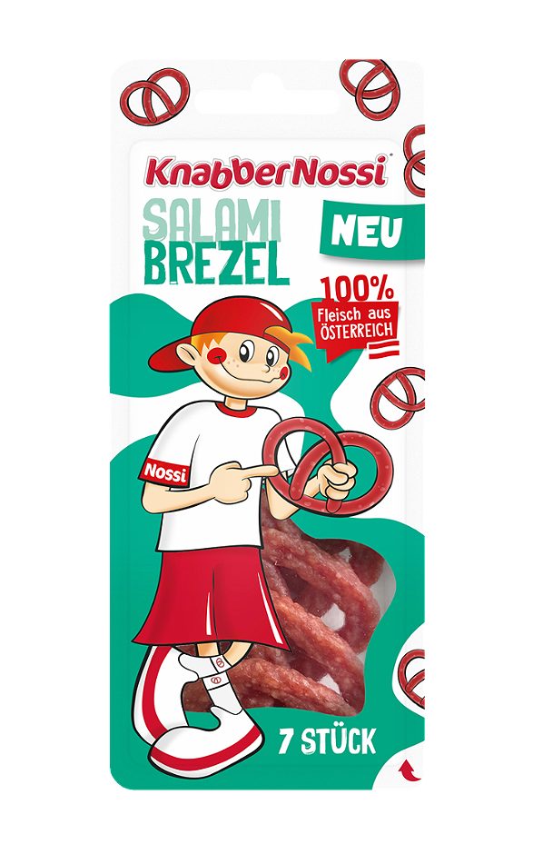 Knabber Nossi Salami Brezel 50 G
