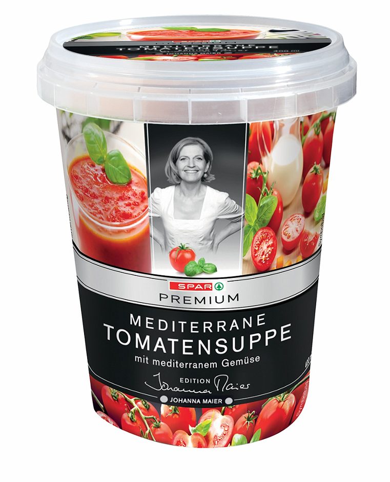 SPAR PREMIUM Edition Johanna Maier Mediterrane Tomatensuppe 400 ML