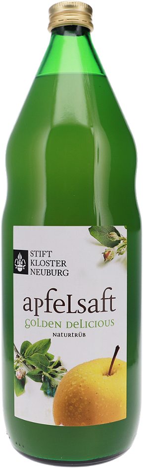 Stift Klosterneuburg Apfelsaft naturtrüb Golden Delicious 1 L EINWEG ohne Pfand