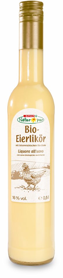 SPAR Natur*pur Bio-Eierlikör 0,5 L