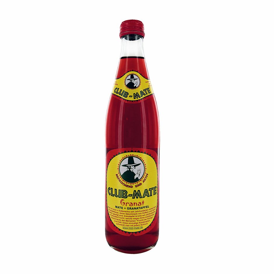 Club Mate Mate + Granatapfel 0,5 L MEHRWEG