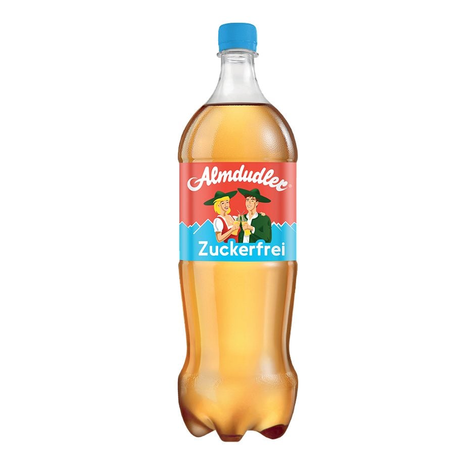 Almdudler Zuckerfrei 1,5 L EINWEG mit Pfand