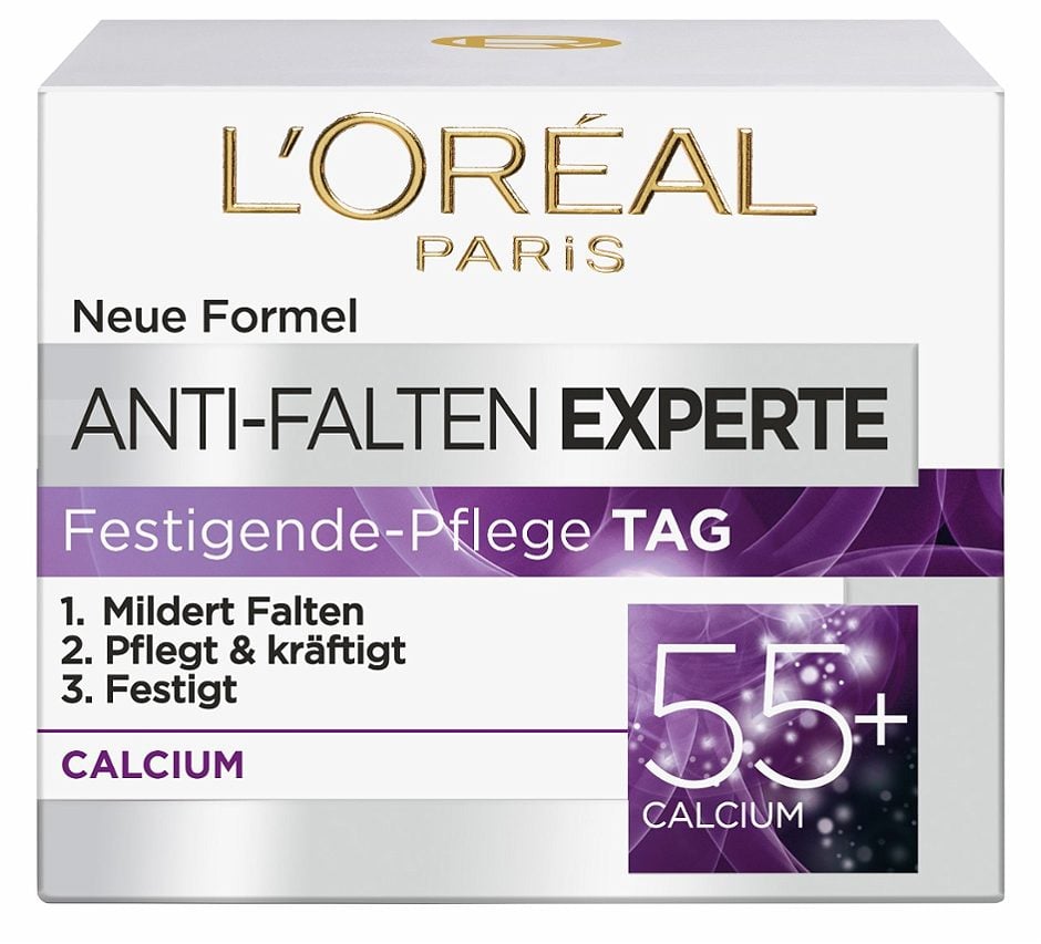 L'OREAL Anti-Falten Feuchtigkeitspflege Experte 55+ Calcium 50ml