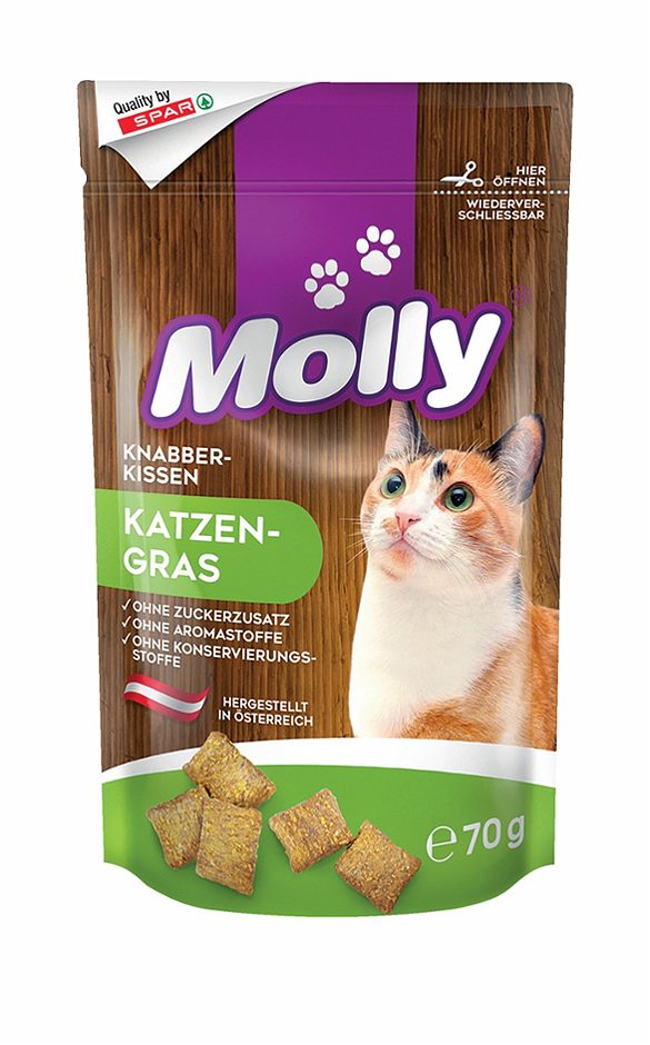 Molly Knabberkissen Katzengras 70 G