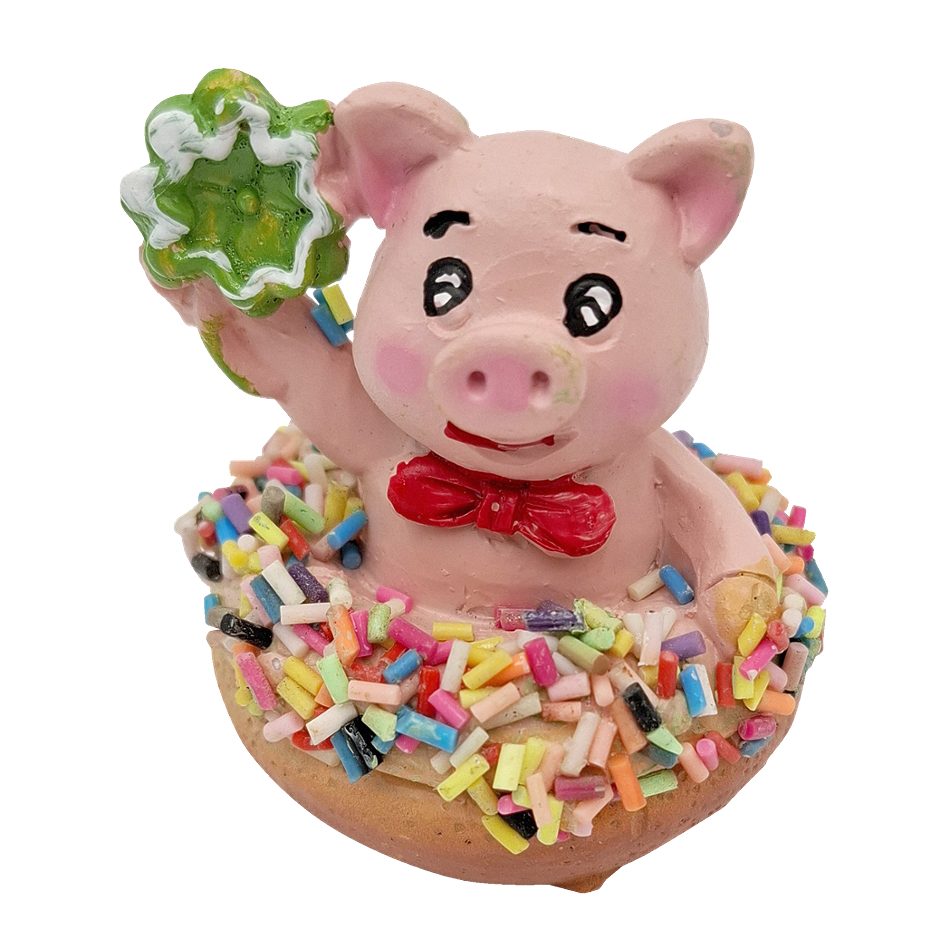 Blaschek Glücksbringer mit Donut