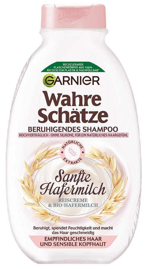 Garnier Wahre Schätze Beruhigendes Shampoo Sanfte Hafermilch 250ml