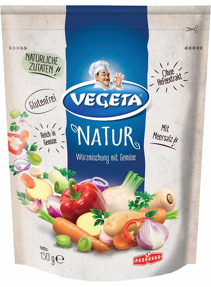 Podravka Vegeta Würzmischung mit Gemüse im Beutel 150g