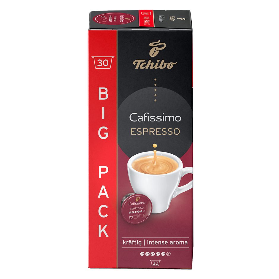 TCHIBO Cafissimo Espresso kräftig 30 Kapseln 30 STK