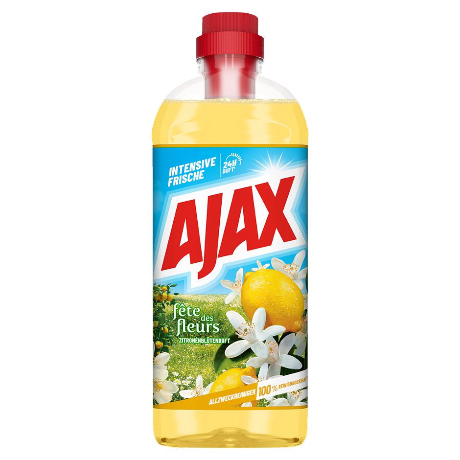 Ajax fête des fleurs Allzweckreiniger Zitronenblütenduft 1L