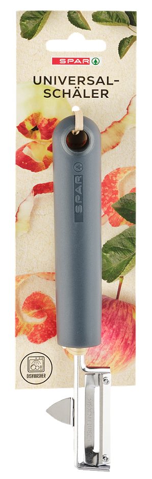 SPAR Pendelschäler 19,5 cm ergonomischer Silikongriff 1 STK