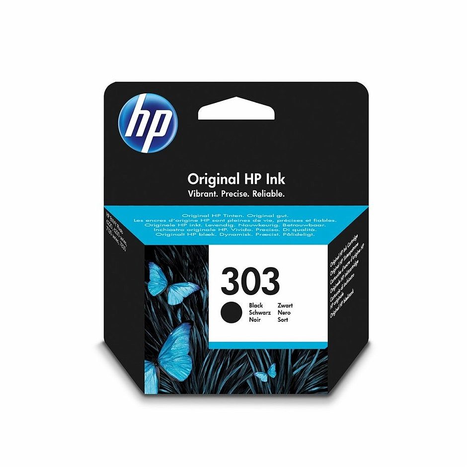 HP Druckerpatrone 303-BK 4 ML