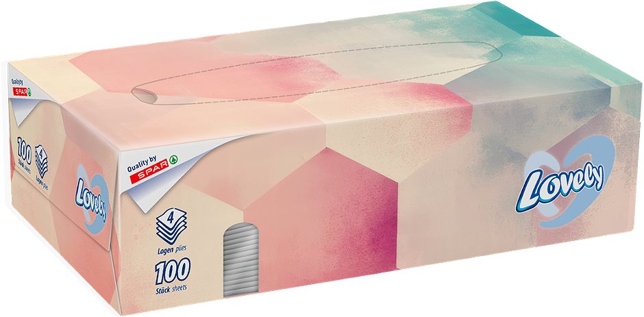 Lovely Taschentücher-Box 100 Stück