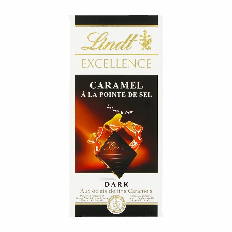 Lindt Excellence Caramel Fleur de Sel 100 G