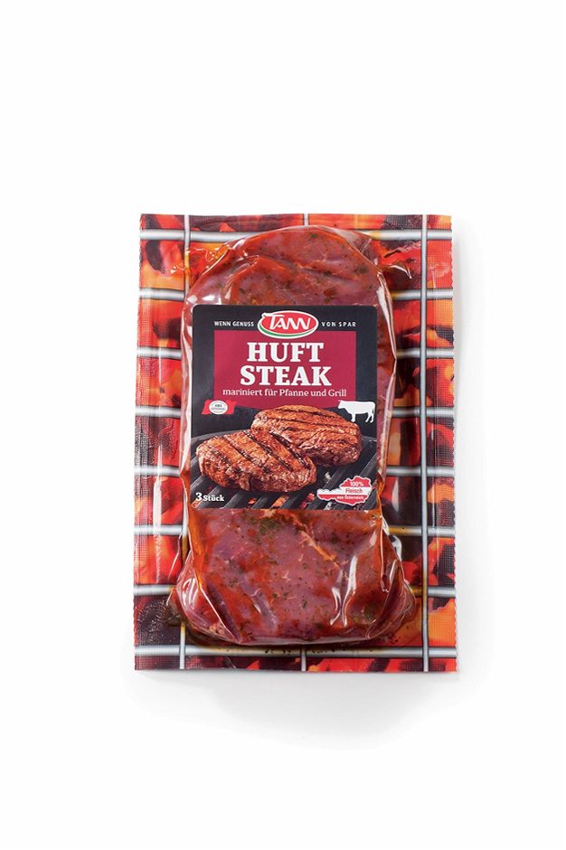 TANN Huftsteak vom Rind mariniert 1 KG