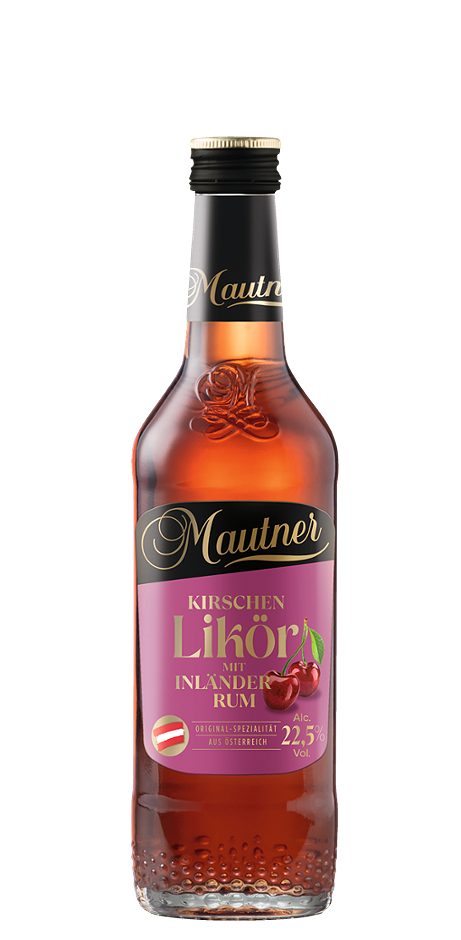 Mautner Kirschenlikör mit Inländer Rum 350 ML
