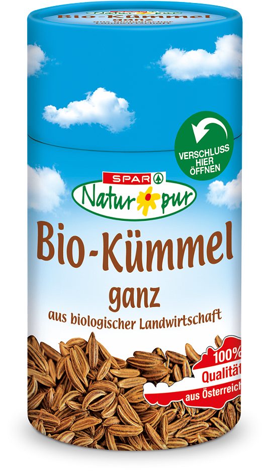 SPAR Natur*pur Bio-Kümmel ganz 50g