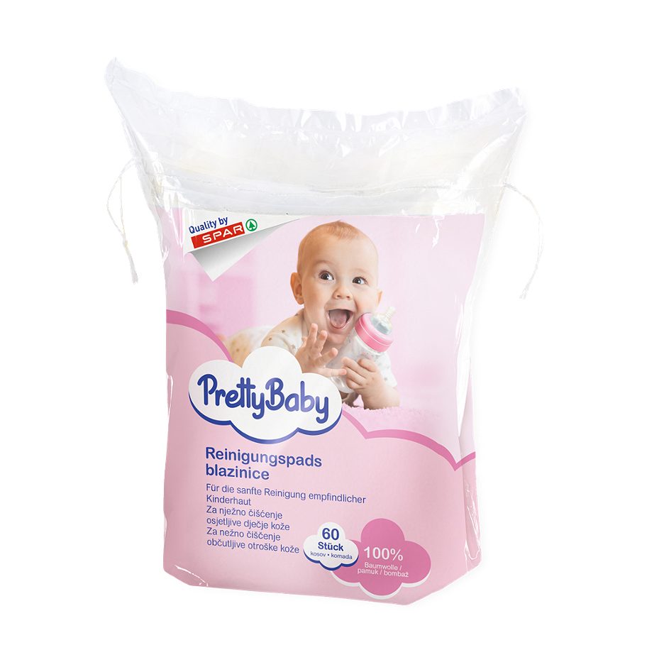 Pretty Baby Reinigungspads 60 Stück