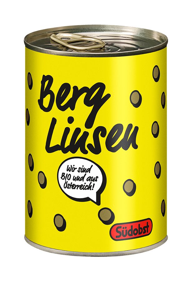 Südobst Bio Berglinsen 400 G