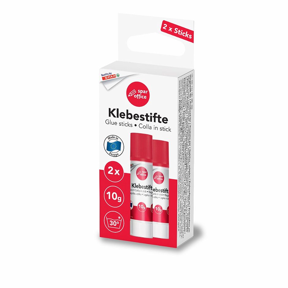 SPAR office Klebestifte 10g Doppelpackung
