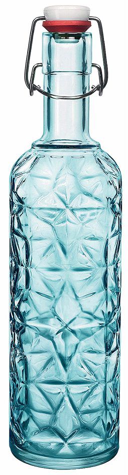 Bormioli Rocco Flasche Oriente 1L blau