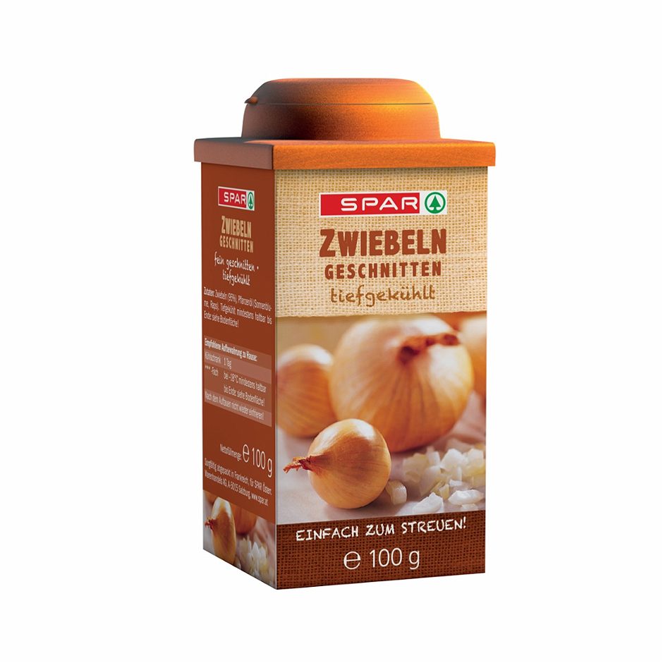 SPAR Zwiebeln geschnitten streufertig 100 G