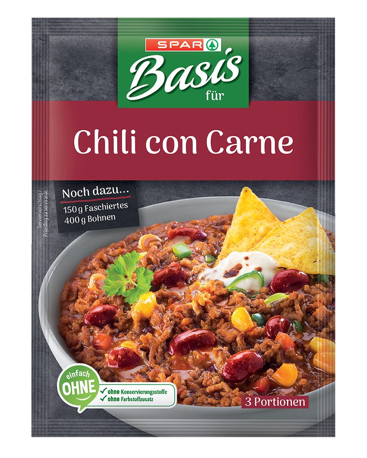 SPAR Basis für Chili con Carne 3 Portionen