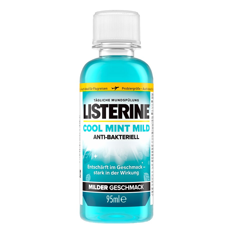 Listerine Mundspülung Cool Mint Mild/Anti-bakteriell 80ml