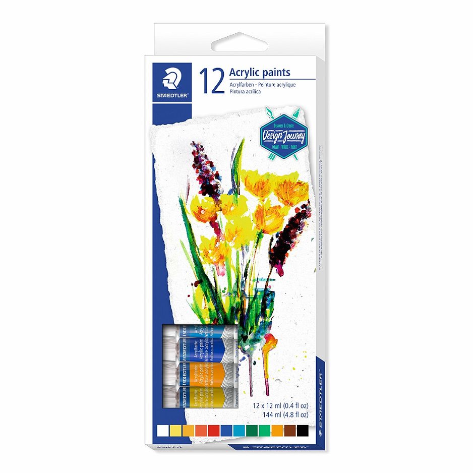 Staedtler Acrylfarben 12 Farben