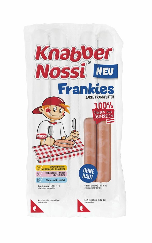 Knabber Nossi Frankies 120 G
