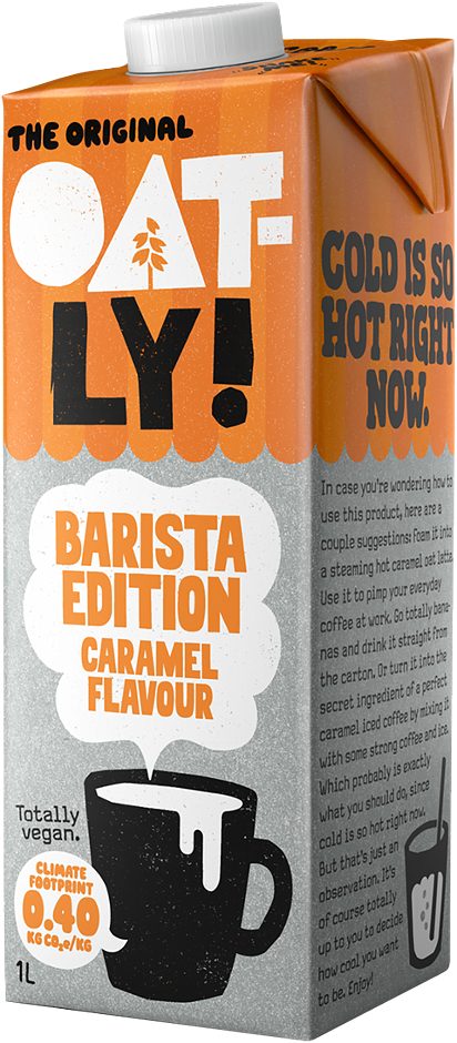 OATLY Haferdrink Barista Caramel 1 L EINWEG ohne Pfand
