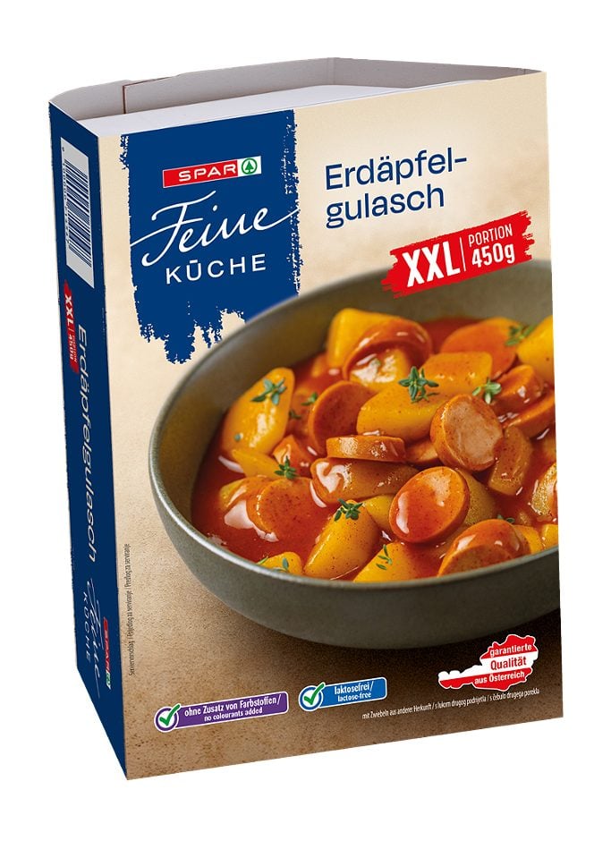 SPAR Feine Küche Erdäpfelgulasch 450 G
