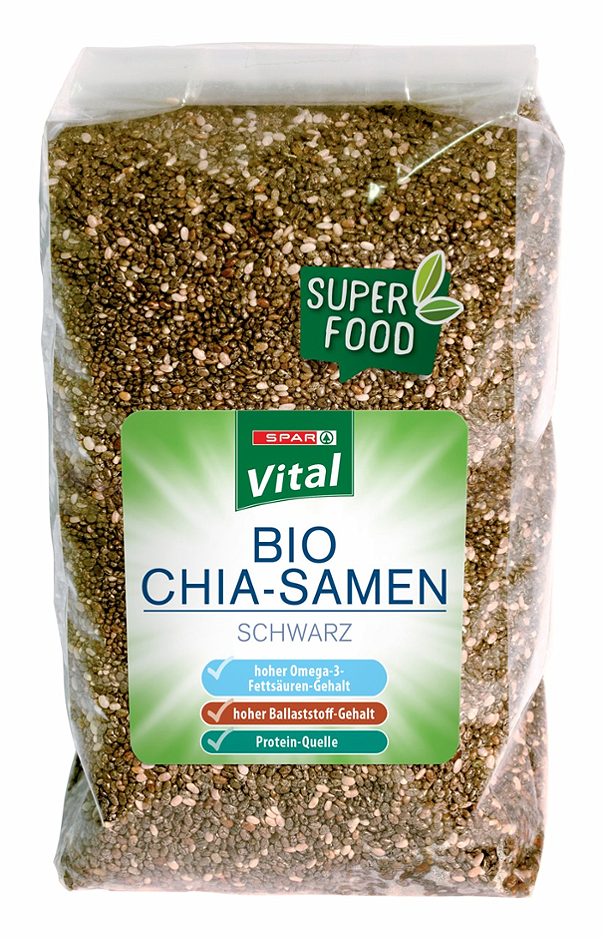 SPAR Vital Bio-Chia-Samen schwarz 250 G