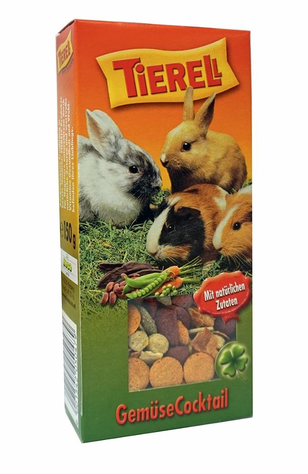 Tierell Snack für Nager Gemüse Cocktail 150 G
