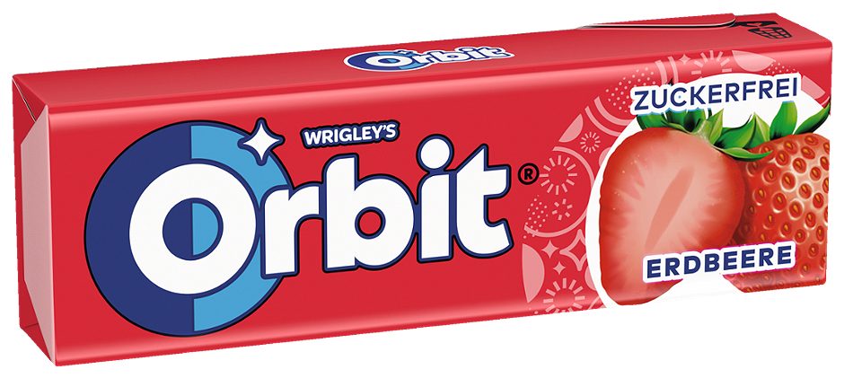 Wrigley Orbit Dragees Erdbeere 14 G