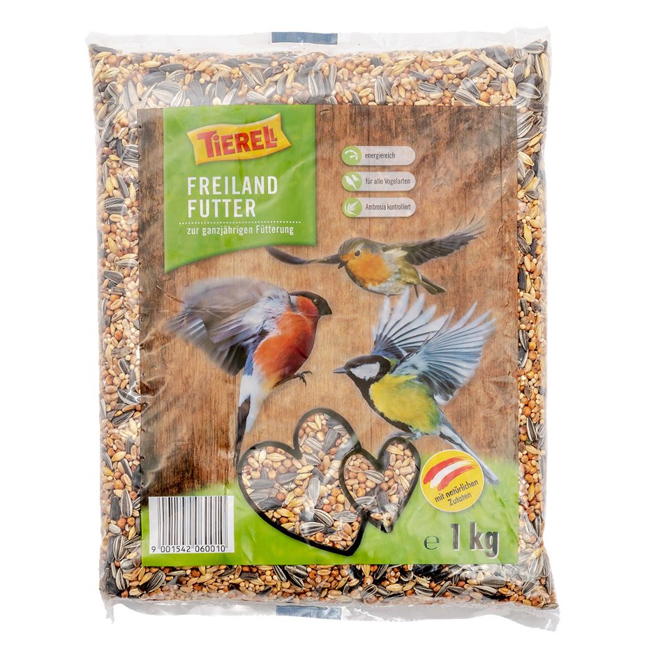 Tierell Wintervogelfutter Freilandfutter 1 KG