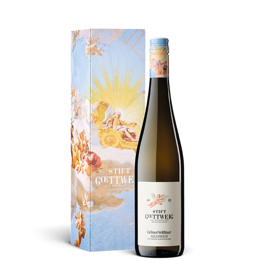 Stift Göttweig mit Geschenkkarton Grüner Veltliner Messwein 2025 0,75 L